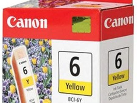 Original Canon BCI-6 Yellow Ink Cartridge Sale