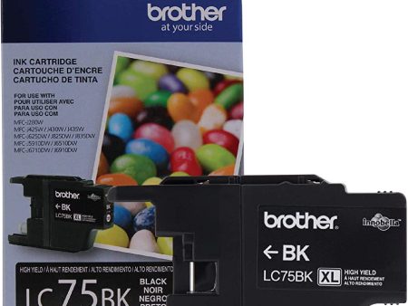 Original Brother LC75 Black Ink Cartridge For Discount