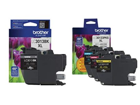 Original Brother LC3013XL Black, Cyan, Magenta and Yellow Ink Cartridge Fashion