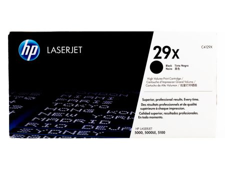 Original HP 29X (C4129X) High-Yield Toner Cartridge - Black Hot on Sale