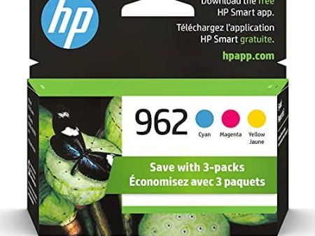 Original HP 962 Cyan, Magenta, Yellow Ink Cartridge Fashion