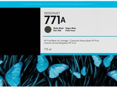 HP 771A 775-ml (B6Y15A) Matte Black Standard Yield Ink Cartridge Hot on Sale