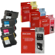 Ricoh GC21 Black, Cyan, Magenta, Yellow Ink Cartridge Online now