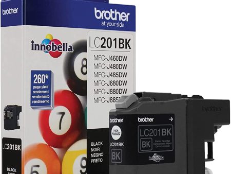 New Genuine Brother LC201 Black Ink Cartridge Sale