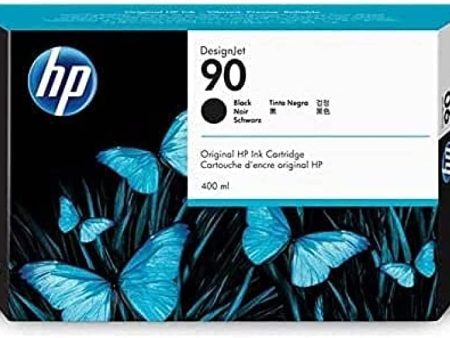 Original HP 90 (C5058A) 400-ml Black Ink Cartridge Fashion