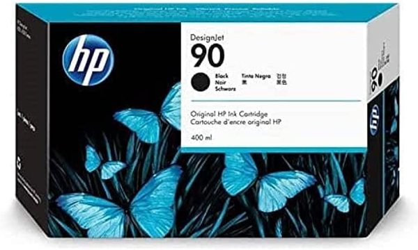 Original HP 90 (C5058A) 400-ml Black Ink Cartridge Fashion