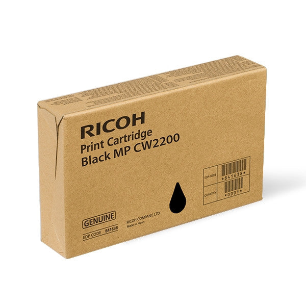 Ricoh 841720 Black Ink Cartridges, MP CW2200 Supply