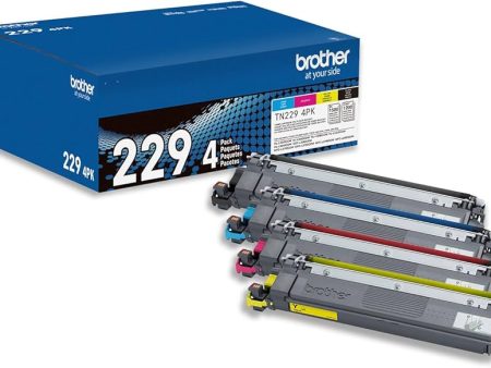 Brother 229 Black, Cyan, Magenta and Yellow Standard-Yield Toner, TN2294PK Discount