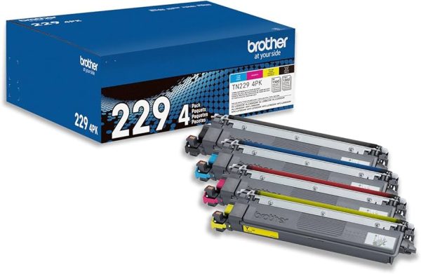 Brother 229 Black, Cyan, Magenta and Yellow Standard-Yield Toner, TN2294PK Discount