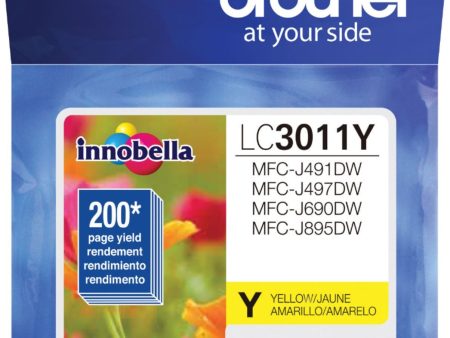 Original Brother LC3011 Yellow Ink Cartridge Online now