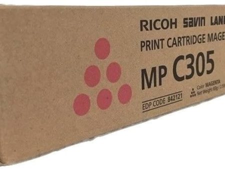 Ricoh MP C305 Magenta Toner Cartridge, 841592 Online Hot Sale