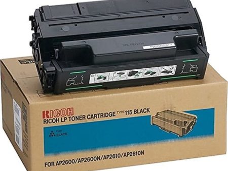 Ricoh (Type 115) Black Toner Cartridge, 400759 Supply