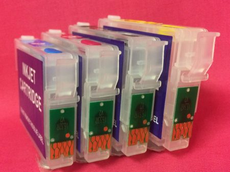 16 XL SET REFILLABLE EMPTY CARTRIDES WORKFORCE WF2110W WF2630WF WF2650DWF WF2660DWF Non OEM Online Hot Sale