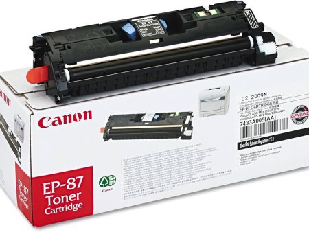 Canon Genuine EP-87 High Yield Black Toner Cartridge, 7433A005 Online Hot Sale