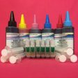 T0791-6 REFILLABLE CARTRIDGES + 600ML INK FOR EPSON STYLUS PHOTO R1400 R1500W Non OEM Cheap