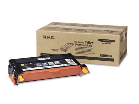 Genuine Xerox Phaser 6180 High-Yield Yellow Toner Cartridge, 113R00725 Discount