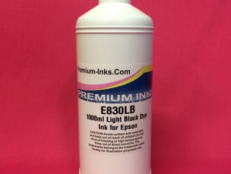 LITRE LIGHT BLACK LLBK PIGMENT REFILL INK FOR EPSON PHOTO PRINTERS NON OEM Online now