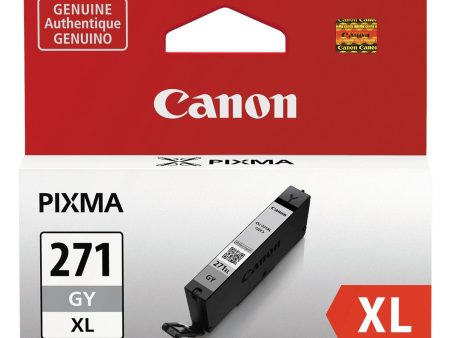 Canon CLI-271XL High Yield Gray Inkjet Cartridge, 0340C001 Online Sale