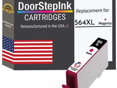 DoorStepInk Brand for 564XL (CB324WN) Magenta Remanufactured in the USA Ink Cartridge For Sale