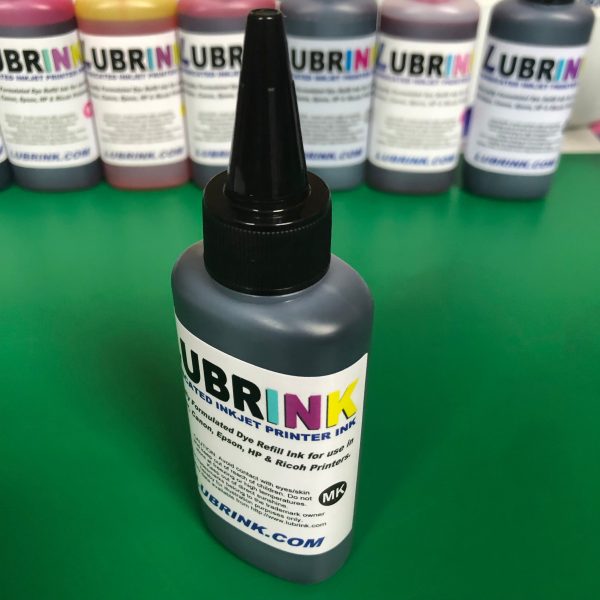 100ML MATTE BLACK LUBRINK REFILL INK FOR EPSON CANON Hot on Sale