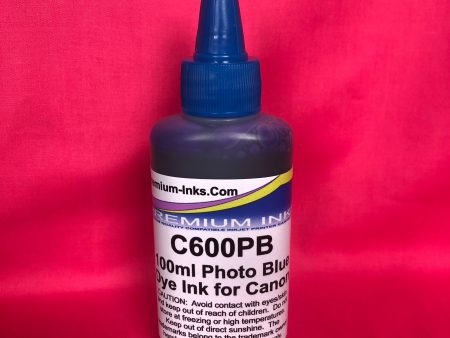 300ML PHOTO BLUE DYE REFILL INK FOR CANON PRINTERS TS 8150 8151 8152 TR7550 CLI 581 PB Hot on Sale