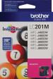 New Genuine Brother LC201 Magenta Ink Cartridges Discount