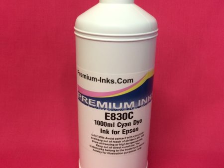 LITRE CYAN C CY 1000ml PIGMENT REFILL INK FOR EPSON PHOTO PRINTERS NON OEM Online now