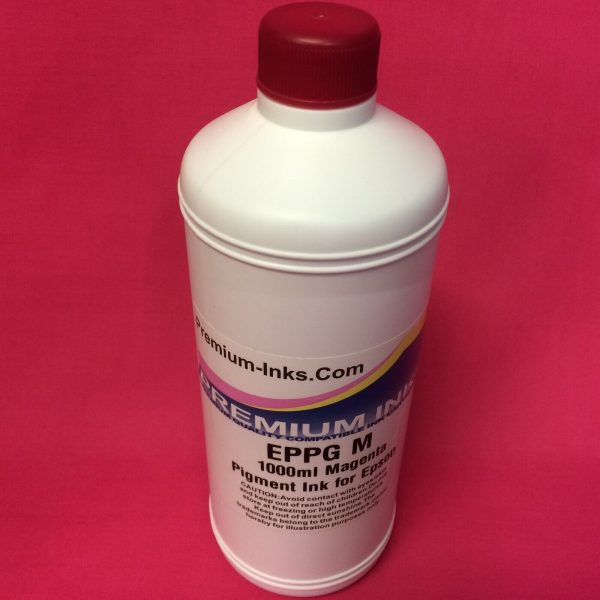 LITRE MAGENTA M PIGMENT REFILL INK FOR EPSON PHOTO PRINTERS NON OEM Hot on Sale