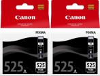 Original Canon PGI-525 Black Ink Cartridges- 2 Pack on Sale