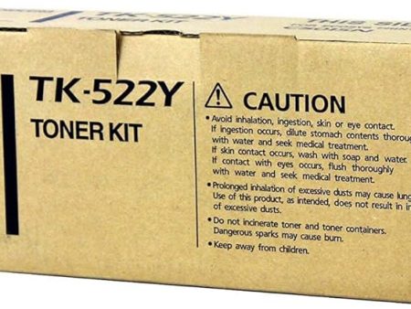 Original Kyocera TK-522Y Yellow Toner Cartridge Supply