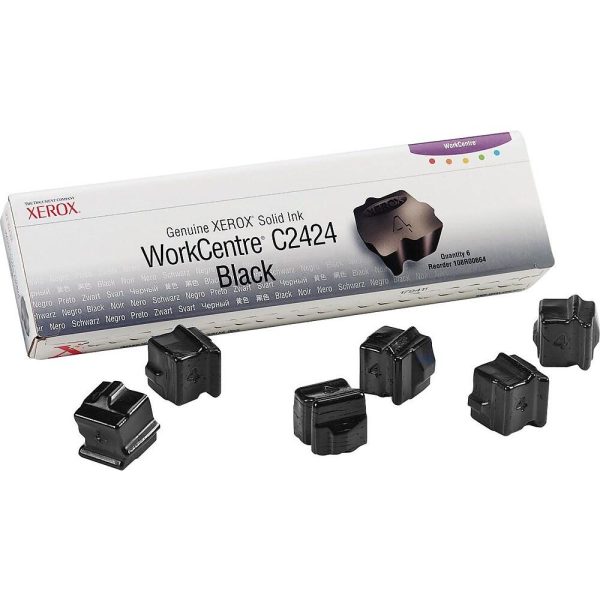 Xerox WorkCentre C2424 108R00664 Black Solid Ink Inkjet (3 Box) For Discount