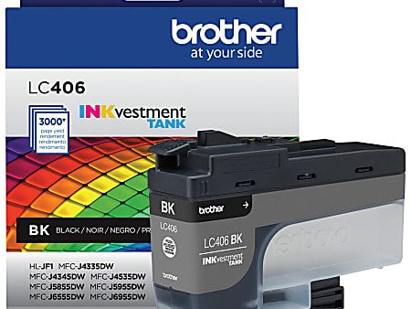 Original Brother LC406 Black Cartridge Cheap