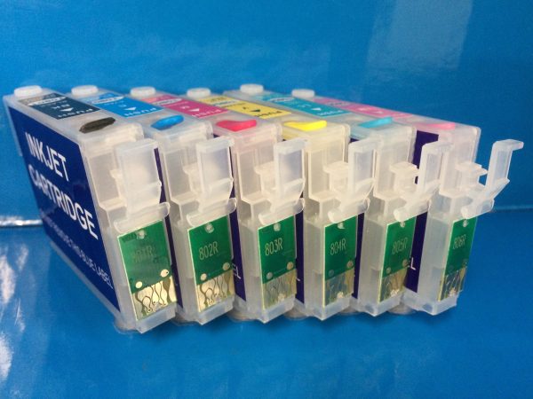 T0801-6 HEAD CLEANING CARTRIDGES FOR EPSON T0801 T0802 T0803 T0804 T0805 T0806 Non OEM Online