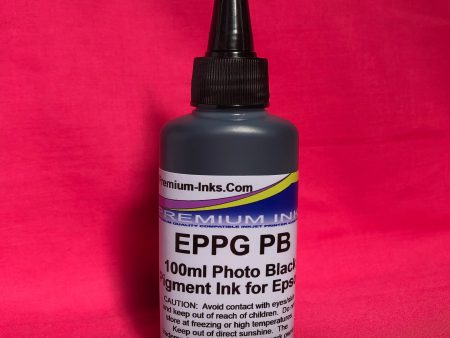 BLACK BK 100ml PIGMENT REFILL INK BOTTLE EPSON PHOTO PRINTER NON OEM Online Sale