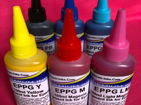 100ml PIGMENT Ink Refill Bottles for Epson SureColor Pro Stylus Photo Printers Non OEM For Discount