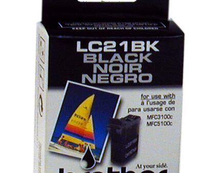 Brother LC21 Innobella Black Ink Cartridge, LC21BK Fashion