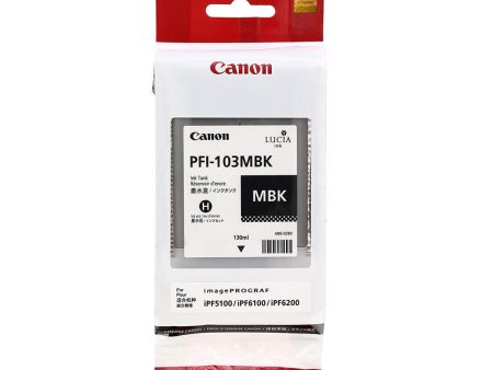 Original Canon PFI-103 Matte Black Ink Cartridge Online Hot Sale