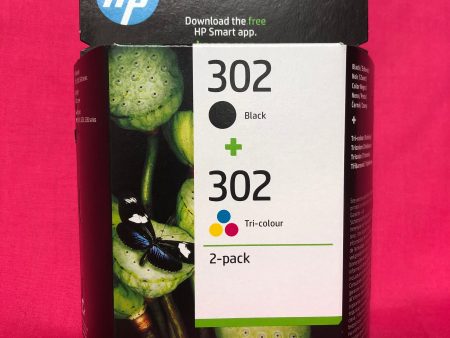 Genuine HP 302 BLACK COLOUR TWIN PACK Original Ink Cartridges X4D37AE Collect for £39.99 Cheap