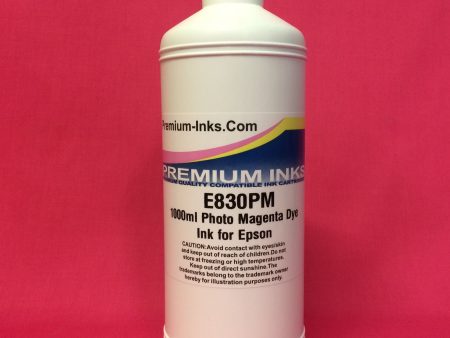 1 Litre Bottle Refill Printer Ink for EPSON LIGHT PHOTO MAGENTA Non OEM Online