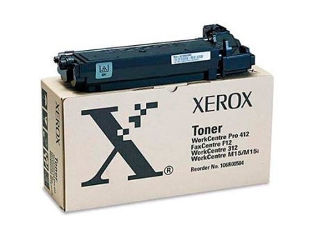 Xerox F12 M15 412 Black Laser Toner Cartridge, 106R00584 For Discount