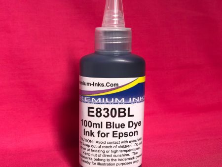 BLUE BL 100ml PIGMENT REFILL INK EPSON PHOTO R800 R1800 PRINTER NON OEM Online now