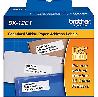 Brother DK1201 Standard Address Labels - 3 Pack Online now