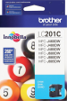 New Genuine Brother LC201 Cyan Ink Cartridges Online Hot Sale