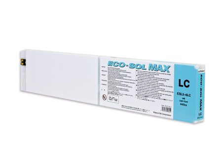 Roland Eco-Sol Max ESL3-4LC Solvent Ink Cartridge 440ml Light Cyan Discount