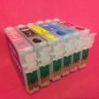 T0791-6 REFILLABLE CARTRIDGES FOR EPSON STYLUS PHOTO R1400 R1500W Non OEM Sale