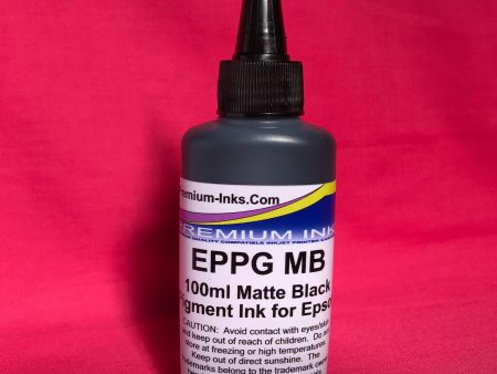 MATTE BLACK MB MBK 100ml PIGMENT REFILL INK BOTTLE EPSON PHOTO PRINTER NON OEM Discount