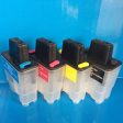 4 REFILLABLE EMPTY CARTRIDGES TO REPLACE BROTHER LC900 Non OEM Discount