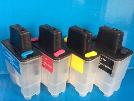 4 REFILLABLE EMPTY CARTRIDGES TO REPLACE BROTHER LC900 Non OEM Discount