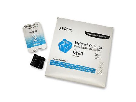 Xerox 108R00706 8550 8560MFP Solid Ink Cyan Supply