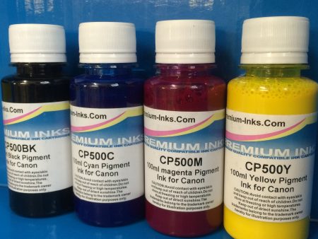 4x100ml PIGMENT REFILL PRINTER INK CANON PIXMA MAXIFY Non OEM Cheap